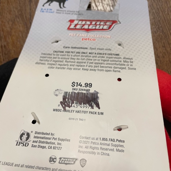 Harley Quinn dog costume - Picture 4 of 6